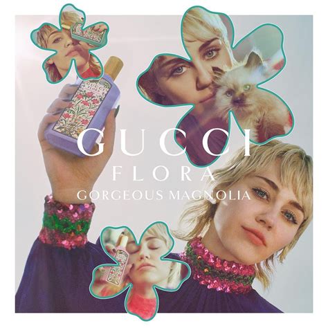 gucci flora wizaz|Miley Cyrus for Gucci Flora .